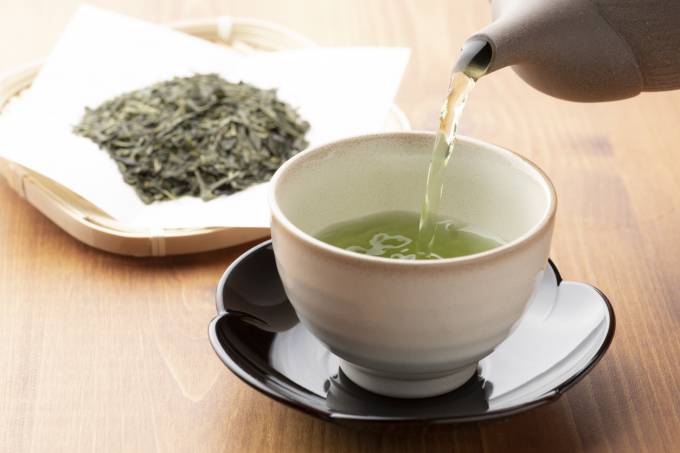 thé vert boisson chaude infusion tisane tasse poudre plante sachet minceur santé bien-être métabolisme graisse